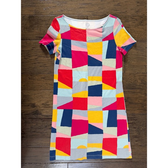 Tory Burch Dresses & Skirts - Tory Burch Geometric Print Cotton Dress Size XS Quiet Luxury